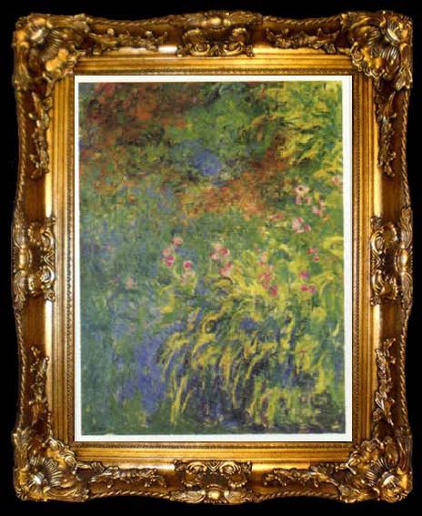 framed  Claude Monet Irises, 1914-17, ta009-2